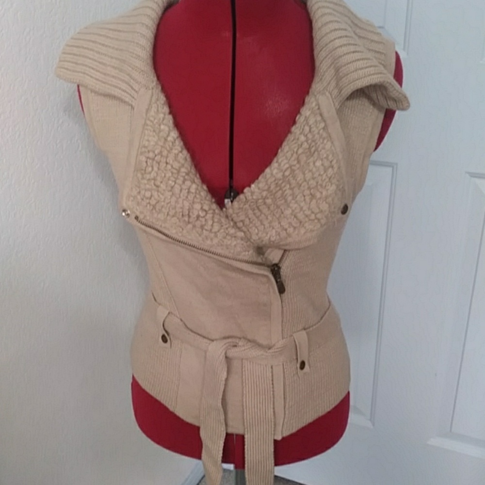 Ann taylor loft wool vest